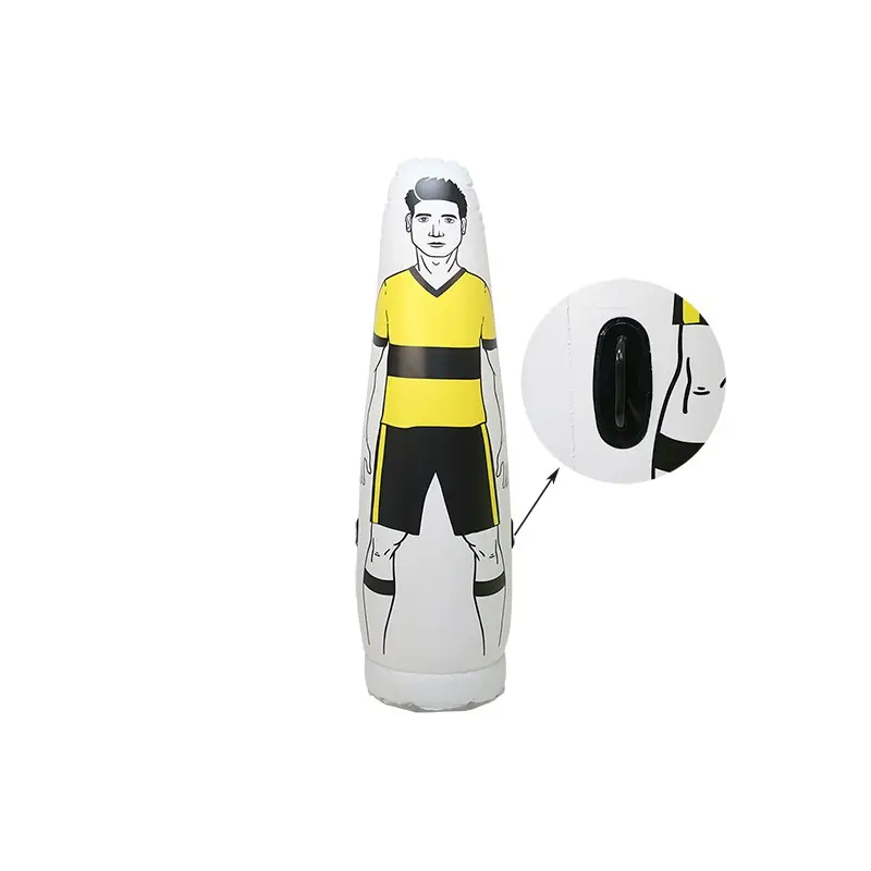 jugador-barrera-hinchable-amarillo-fluor